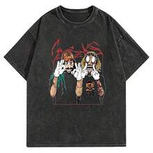 G59 Band Rapper Hiphop Music T-Shirt Allszie - Black - View 1
