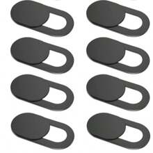 Laptop Camera Cover Slideshow [10-Pack], Ultra-Thin Webcam Protective Case For Laptops, Computers, Tablets, Apple 14/13/12/8/7/6 Plus, Protect Your Privacy And Security [Black] - Black - View 7