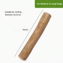 1根天然咖啡木狗磨牙棒，耐用耐咬，适合中大型犬使用，可用于牙齿护理。 - 彩色 - 查看 12