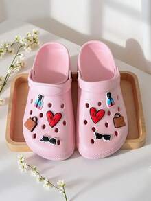 Dép xăng đan hình gấu dễ thương mới, kiểu dáng tối giản, thoáng khí, nhẹ, đa năng, chống va chạm, thích hợp mang trong nhà và ngoài trời dành cho nữ. - Rìu Hồng - Xem 7