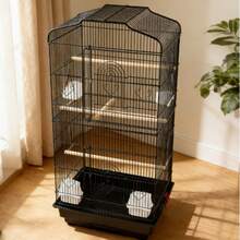 Bird Cages - 46x36x92cm Black - View 1