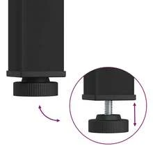 Coffee Table 40 X 40 X 36 Cm Engineered Wood - Grey - View 9