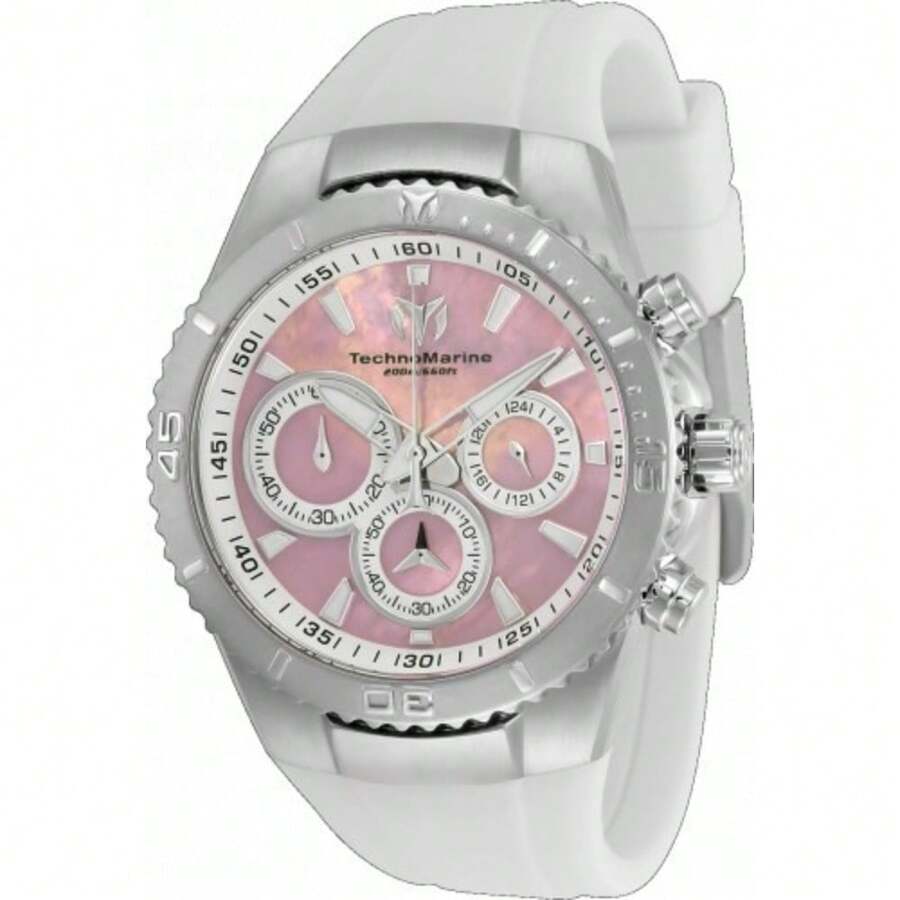 Invicta Technomarine Women's TM-220076 Manta Quartz Chronograph Pink Dial Watch - one-size - View 1