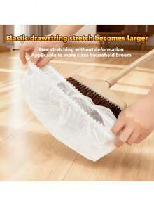 10/30/50个装一次性扫帚套，毛发去除清洁工具，家用除尘布套，静电吸附毛发和灰尘，轻松清洁 - 多色 - 查看 4