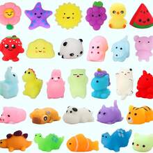 18/36/45 PCS Assorted Styles Of Mochi Squishies Featuring Cute Animals Like Cats, Pandas, And Unicorns, Perfect As Party Favors For Children. These Novelty Stress Relief Toys Make Great Birthday Gifts, Goody Bag Fillers (Random Color Random Style) - Random Style - View 7