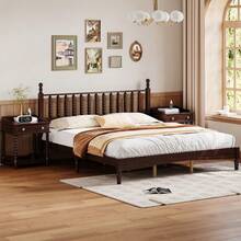 Walnut + Wood + King
