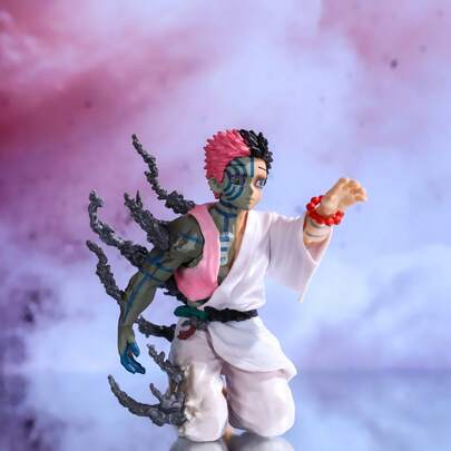 Kimetsu No Yaiba 12 Kizuki Sanemi Crouching Pose Action Figure Wholesale