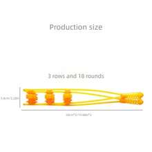 1pc 18-Wheel Massager, Back Stretcher Massager, Waist & Leg Roller Massager, Back Stretcher - Multicolor - View 9