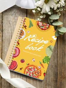 Trees Sổ tay công thức nấu ăn trống, dùng để ghi lại các công thức nấu ăn và nhật ký chăm sóc sức khỏe cá nhân, có thể ghi được 60 công thức, kích thước 5.7" x 8.4", trang trí nhà cửa. - A5 - Xem 9