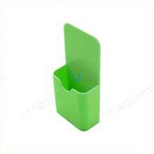 Portapenne e portamatite magnetici multicolore - Supporto di stoccaggio in plastica leggero e facile da installare per lavagne, frigoriferi, armadi - Ottimo per forniture per ufficio domestico, aula, calamite da frigo carine, organizer per scrivania e cassetti - Scaffale portaoggetti in plastica facile da installare - Visualizzare 15