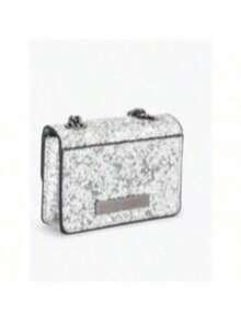 Kurt 1 Geiger 2026New Mini Crossbody Bag, Shiny And Versatile Chain Single-Shoulder French Genuine Version, Crossbody Bag, Single-Shoulder Bag.Suitable For Use In Winter. Suitable As A Gift To Give To Others.Crossbody Bags For Women.Christmas Gifts.Gifts For Women.Purses And Bags Women.Bolsas Elegantes Para Mujer.Carteras.Christmas Gift,Christmas Gift For Girlfriend, - 銀色 - 查看 1