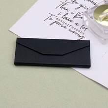 Hộp đựng đồ gấp gọn di động họa tiết chữ thập sáng tạo, hộp đựng kính hình tam giác giá trị cao - màu đen - Xem 7