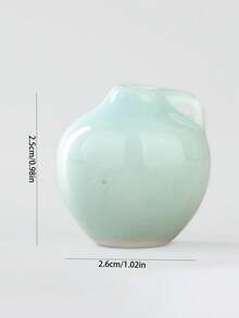 1pc Mini Vase Jingdezhen Ceramic Fridge Magnet Flower Decor - Refrigerator Magnets - View 20