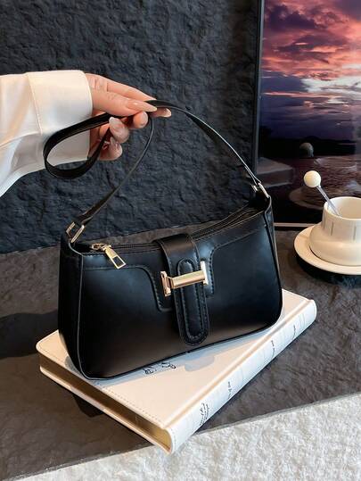 Korean Fashionable Niche High-Quality Women's Vintage Luxury Shoulder Bag, Casual Crossbody Bag