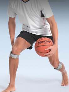 1pc Adjustable Patella Strap Compression Knee Support For Basketball, Outdoor Running And Fitness - Multicolor - View 12