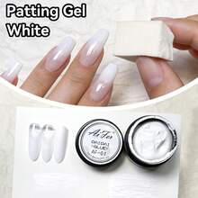 AiFer 1支 8毫升 拍打胶系列 高饱和度 流行半固态彩绘凝胶指甲油 艺术美甲沙龙专用 - 彩色 - 查看 26