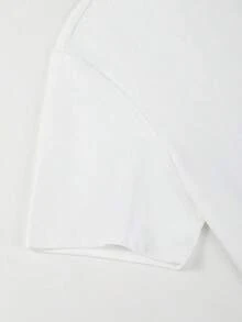 Men's Casual Short Sleeve Crew Neck Summer Print T-Shirt, Summer Streetwear Tee, Drop Shoulder Tee, Gifts For Boyfriend, Back To School Graphic Tees - 粉色 - 查看 5