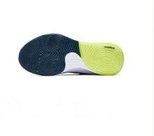 Skechers Giày thể thao nam cổ cao buộc dây, chống mài mòn, đệm khí, giảm sốc, giày bóng rổ. - Xanh hải quân/nhiều màu - Xem 4