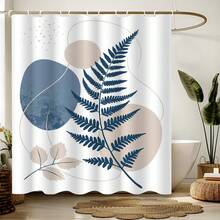 Spring Art Shower Curtain, Colorful Geometric Modern Style Bathroom Decor, Painting-Like Design In Modern Style, Unique Home Gift - Multicolor - View 1