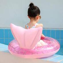 Inflatable Mermaid Children's Swimming Float, Suitable For Boys And Girls, With Dual Safety Air Bags And Safety Seat, Ideal Children's Water Summer Choice - Multicolor - View 3