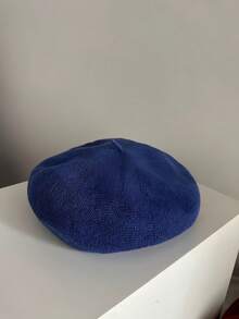 春夏女士亚麻贝雷帽，透气轻薄复古英伦风时尚贝雷帽 - 彩色 - 查看 10