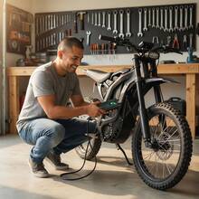 Scooter Batteries & Battery Chargers - Black - View 5