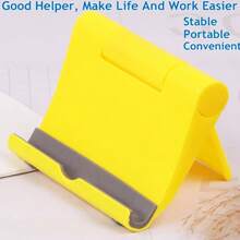Adjustable & Foldable Phone Stand, Suitable For Desktop Use, Compatible With Most Devices - Multicolor - View 3