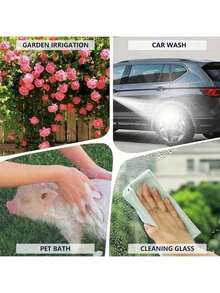 Pistola de agua de alta presión para lavado de autos, herramienta de limpieza multifuncional para el cuidado del automóvil y el riego de plantas, con potente impulso y diseño duradero - A - Ver 5