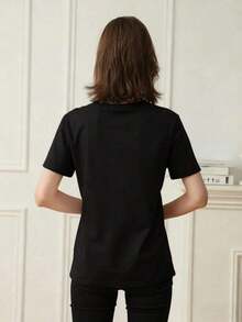 Women T-Shirts - màu đen - Xem 8