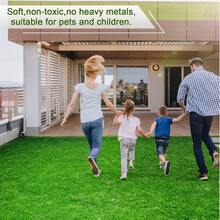 2M Artificial Grass Garden Turf Offcut Roll End Realistic Lawn Fake Carpet Mat - A - View 2