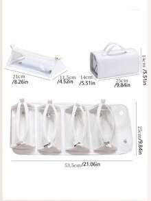 便携式化妆包，大容量旅行化妆品收纳包，摄影师化妆工具包 - 多色 - 查看 6