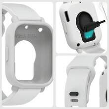 1PC Soft Silicone Watch Band And Protective Case Cover Compatible With Watch 5 Active - Watch 5 Active - View 2