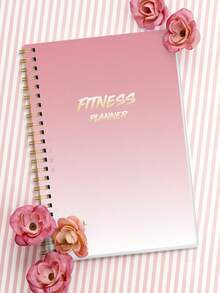 Trees 男女通用健身運動日誌 A5 (5.5" X 8.2") 運動記錄本計畫書，用於追蹤進度、減重與達成健康目標，適合女性，健康生活風格，學校用品、辦公用品、女性禮物 - A5 - 查看 2