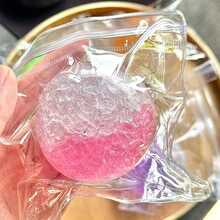 New Sugar Ball Handmade Squeeze Ball Filling Series DIY Pure Handmade Base Glue Stress Relief Gift 1PC - ASMR Toy - Squishy Toy - Fidget Toy - Sensory Squishy Toy - Multicolor - View 5