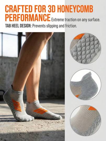 1/3/5/10 Pairs Men's Green Striped Sports Socks - Thin Breathable Ankle Socks For Spring/Summer, Casual Sports Running Fitness Socks