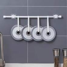 4/2 buah Braket Batang Tirai Jendela Tanpa Pengeboran - Perekat Mandiri, Pengait Dinding yang Dapat Diatur, Serbaguna Cocok untuk Dekorasi Rumah Modern, Kamar Tidur, Ruang Tamu, Dapur dan Kamar Mandi - Bahan Plastik Transparan, Pemasangan Mudah, - A - View 10