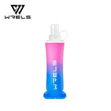 1/2入 150ml/250ml/500ml WRELS 矽膠漸層水壺，可折疊、防漏、輕巧便攜。適合跑步、健身、騎單車及露營戶外運動。健身配件，跑步水壺 - 可折疊 - 查看 14