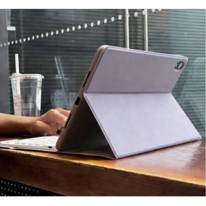 TenYide 书本式平板电脑保护套，键盘皮套，超薄蓝牙键盘+平板电脑保护套带支架，防摔/防震/防尘/防指纹，键盘保护套兼容iPad 5/6/7/8/9/10/11代（A16），Pro 11/Pro 12.9/Pro 13，Air 1/2/3/4/5/6/7/11/13，保护套包含可拆卸无线键盘、电池和保护盖，兼容三星GalaxyTab系列/MatePad系列/荣耀Pad系列。