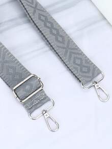 Dây đeo túi xách thêu có thể điều chỉnh, dây đeo ví cho túi đeo chéo hoặc đeo vai, phụ kiện du lịch, dây đeo túi, phụ kiện trang trí túi, quà tặng giáo viên - Xám - Xem 4