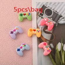 10个迷你树脂游戏手柄吊坠，适用于制作项链、链子和耳环等工艺配件 - 遊戲手把 - 查看 10