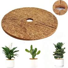 1pc Plant Pot Cover, 7.5/11.8/20 Inch Diameter Adjustable Round Flower Pot Soil Protection Cover, Anti-Cat Digging, Baby Mesh Pot Guard, Suitable For Indoor And Outdoor - Multicolor - View 5
