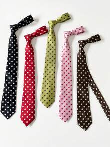 1pc Multicolor Long Silk Scarf, Suitable For Casual Wear, Can Be Used As A Headband Or Hairband - Multicolor - View 9