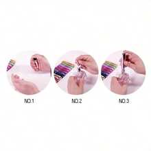 Double Glass Perfume Bottle Multi-Color 5ml Fine Mist Spray Bottle Bottom Fill Perfume Dispenser Portable Press Bottle - 1件,顏色隨機 - 查看 4