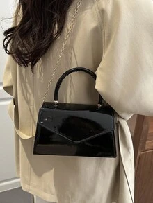 2026 Spring New Arrival Niche Design Quality Small Shoulder Bag, Fashionable Versatile Crossbody Square Bag For Women - Black - View 6