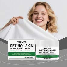 视黄醇保湿霜，柔嫩提亮面部肌肤，提升肌肤弹性，玻尿酸滋养霜 - 乳霜 - 查看 4