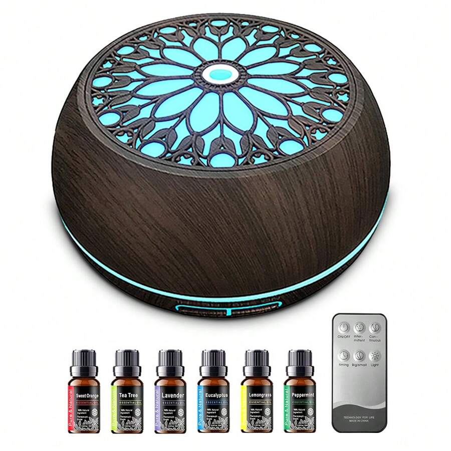 Difusor de aroma - Negro - Ver 1