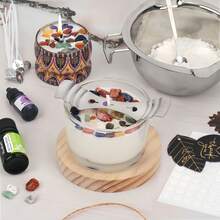 300/3000/4000/5000g,Soy Wax, Plant Soy Wax, In Sheetform, Used For Making Candle Products, Handicrafts, Raw Materials For Art Pieces, Suitable For Making Candles, Lip Balms, DIY Holiday Handmade Gifts, Suitable For The Ramadan, Easter, Halloween, Christmas Festive Atmosphere, Festive Decoration - Soybean Wax - View 12