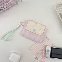 可爱星星CCD化妆包，化妆袋，卫生巾收纳袋，零钱包，旅行CD收纳袋 - 彩色 - 查看 16