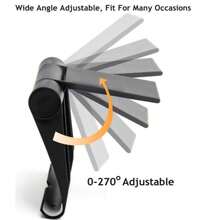 Adjustable & Foldable Phone Stand, Suitable For Desktop Use, Compatible With Most Devices - Multicolor - View 2