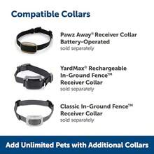 PetSafe® Pawz Away® Extra Indoor Barrier - Extra Barrier Only with Adjustable Range - Dog and Cat Home Proofing Set Indoor Boundaries - Static Correction - Battery-Operated - Pet Gate Alternative - Blanco - View 5